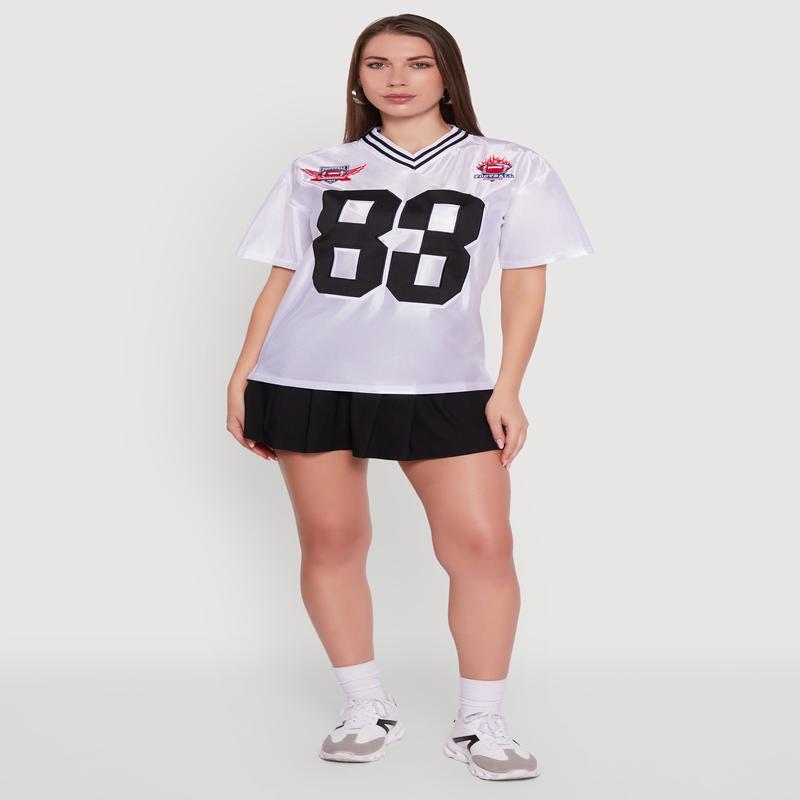 Fabulous 83 Graphic Football Jersey