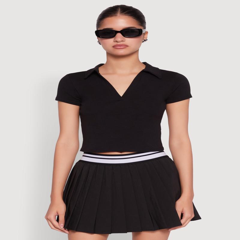 Short Sleeve Polo Tee