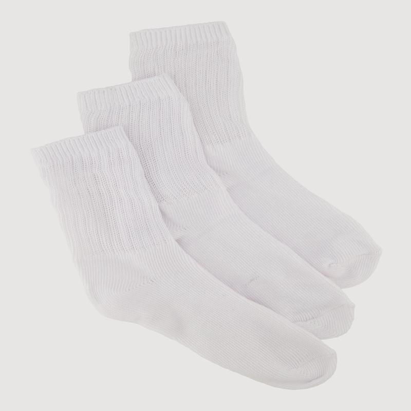 Solid Boot Socks 3 Pack Size 9-11